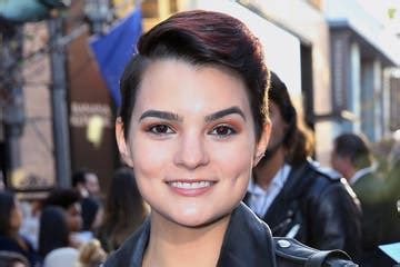 Brianna Hildebrand on Deadpool, new teen lesbian drama First。